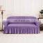 Amazon top sell Soft plain design sofa set covers couch covers sofa cover slipcover knitting Sofa Slipcover
