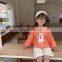 6827 Spring new custom kids girl cute t shirt cartoon printing shirt top