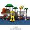 China attractive children outdoor play slides playground equipment for kids