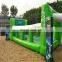 Outdoor Movable Giant air pop up inflatable soccer arena,inflatable water soap slippy football sport game