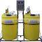 Plastic Water Tank 100 Liter Chemical Dosing Tank with Liquid Mixer for water treatment