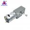 brush low rpm electric worm gear motor 24v gearbox dc motor