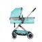 oem lightweight designed foldable children pram baby buggy compact stroller