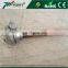 In hot sale Ceramic tube with flange S type Platinum Rhodium Thermocouple