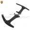 Auto Body Parts 3K Real Carbon Fiber Car interior shift paddles for ferr 488