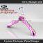 IMY-348 Violet Plating Plastic Colorful Hanger High End Electroplating Hanger