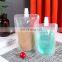 Good Quality Multiple Colour Food Grade Material Beautiful Suction Nozzle Bag