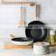 Korean Luxury White German Pans Camping Kitchen Pots Cooking Non Stick Cookware Set