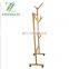 Hanger 2 fold 1 hanger rolling garment stand with bottom stand Rolling closet organizer