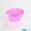 Single various shape FDA silicone muffin cups for cookies