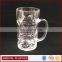 Clear stein cup 1 liter acrylic beer mug