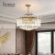 Modern Style Residential Decoration Lighting Home Cafe Crystal Chandelier Pendant Light