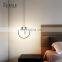 Indoor Decoration Chandelier Bedroom Hotel Cafe Aluminum Acrylic Modern LED Chandelier Lamp