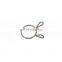 QCP-L107 Drainer Pipe Fixed Circlip Stainless Steel Drainer Clamp