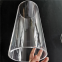 Heat Resistant quartz glass tube large diameter quartz tube clear polished glass tube