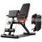 Indoor body building home gym equipment fitness machine exercise folding bench sports bench