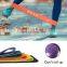 Custom Fabric Hip Band Circle 6cm wide Gym Fitness Mini Fabric Resistance Band Set