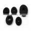 Manufacturer customized engineeringplastic nylon MC PA6 PA66 black spur gear