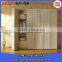 Customized gross decorated sliding door wardrobe closet bedroom furniture set