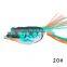Byloo Amazon Hot Sale 5g 6g 8g 13g 15g Artificial Bait Llastic Lure Frog Fishhooks fishing frog lure soft