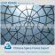 Light steel structure glass dome shed space frame