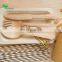 Yada Biodegradable Disposable Wooden Flatware Fork Knife Dinnerware Weddings Wooden Spoon Knife Forks Set For Fast Food
