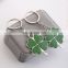 High Quality Green Leaf clover Keychain Fashion Creative Beautiful Four Leaf Clover Lucky Key Chain Jewelry