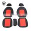 Wholesale high quality Auto parts Equinox Car seat cover 5pcs full set car seat cover black red fine needle thread For Chevrolet