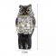 Chinese Manufacturer Owl Decoy to Scare Birds Away Scarecrow  with Rotating Head
