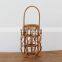 Vietnam supplier Candle Holder Rattan Natural Lantern 100% Eco-friendly Candlestick Holder in Bulk Handicraft European Style