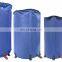50 gallon collapsible reserve garden blue green white water barrels liquid tank