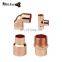 Copper 180 Degree Elbow U Bend Pipe for Refrigeration Copper Fitting Return Bend (CXC) copper elbow