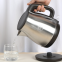 Double layer anti-scald 1.8L electric kettle 304 stainless steel（Wechat:13510231336）