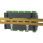 Acrel three phase AC multi channel energy meter AMC16Z-ZA din rail with RS485 communication for data monitoring devices