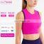 Two Color Stitching Design Women Tank Top Fashion Girls Workout Bra OEM