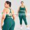 Tiktok Plus Size Sport Set Breathable Women Gym Adjustable Buckle Active Wear Suit