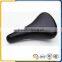 Top leather bicycly saddle