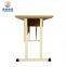 JS Hot Selling Office Classroom Teacher Table Desk Wooden Metal Frame Fixed Height Teacher Desk with Storage Drawers