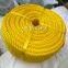 2MM 4MM 6MM 8MM 100Yard Yellow Green Twisted PE PP Fishing Boat Plastic Twine Rope