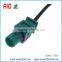 Right Angle Double Fakra Female Jack to Male Plug Aerial Antenna Adapter Distributor Rns - E Rcd 300 500 510 Mfd2 310 510 Vw