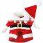 Fleece Material Suitable for Spring/Early Autumn Stereo Christmas Wear and Hat Pet Clothing