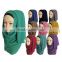 Wholesale 2016 Women Mulim Hijab Solid Color Chiffon Scarf                        
                                                Quality Choice