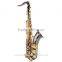 MTS-306 black nickel tenor sax with golden key from China