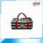 Promotion fashion custom polyester cute design description of traveling bag