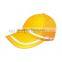 orange color safety caps with reflective tape