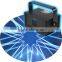 Mini stage single blue laser light show