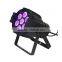 2016 hot saler 7x10W 4in1 rgbw dmx led mini par lights