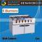 6 burner gas range with cabinet and grill top and gas range burner covers (SUNRRY SY-GB900A-1)