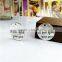 Silver Alphabet Letter Round Metal Charm for Fashion Jewelry