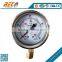 Industrial standard Stainless steel case gauge pressure measurement instruments